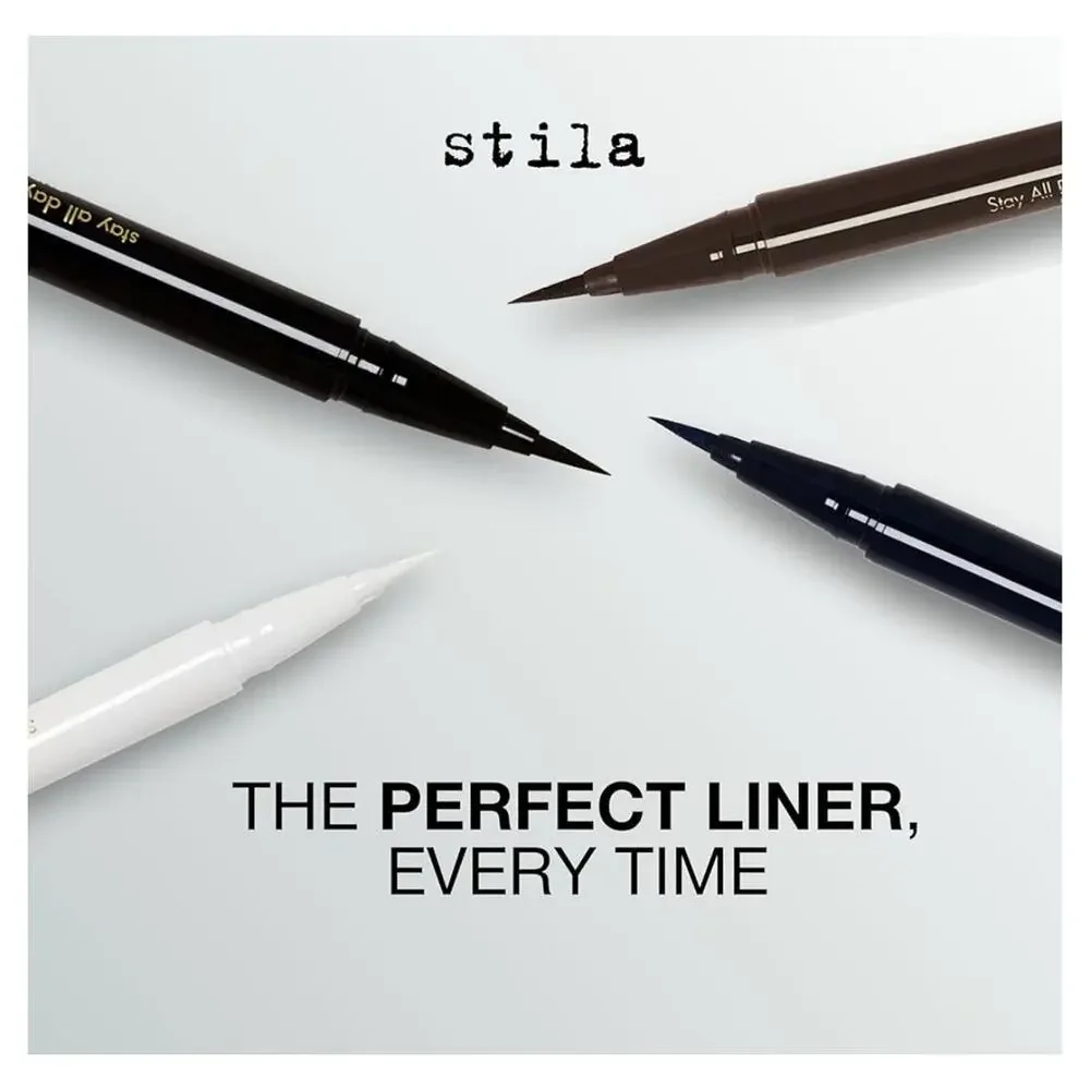 stila Waterproof Liquid Eye Liner-Stay All Day Makeup INTENSE BLA